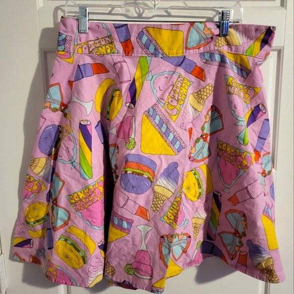 Retrolicious Dresses & Skirts - Retrolicious pink carnival candy skirt size 1x